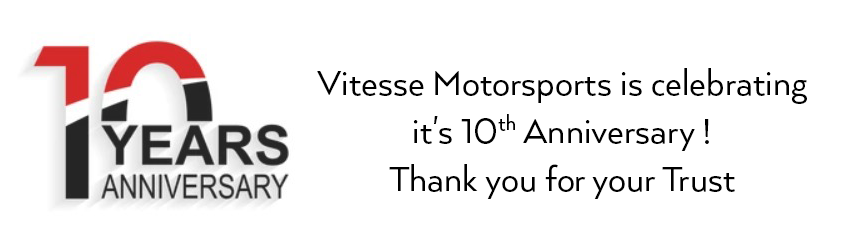 Vitesse Motorsports is celebrating it's 10th Anniversary !